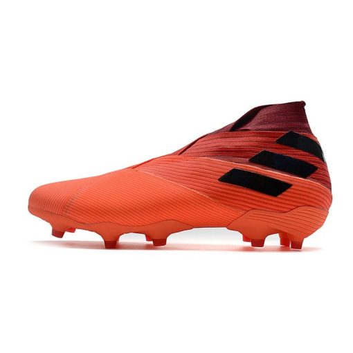 Adidas Nemeziz 19+ FG Inflight - Oranje Zwart Rood_6.jpg